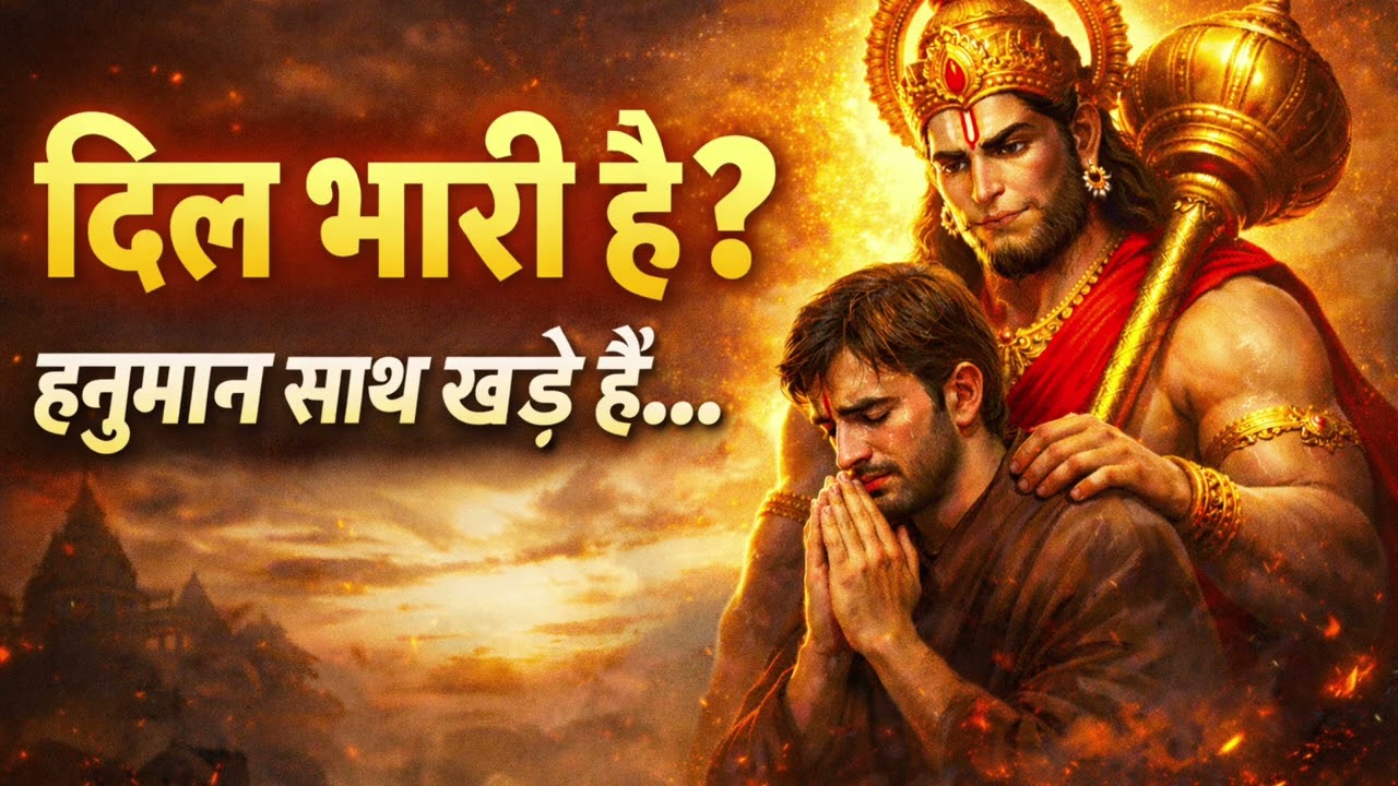 जब दिल भारी हो… ये हनुमान भजन सुनो | Jai Hanuman Powerful  Bhajan | संकट मोचन