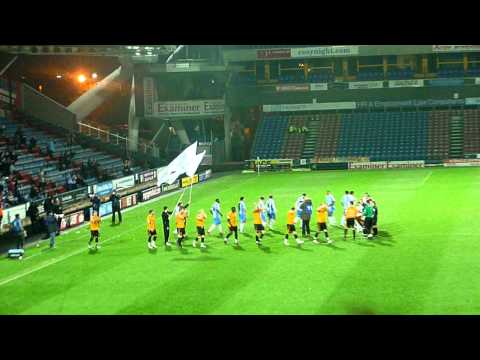 Teams emerge and yellow pages at Huddersfield 16.11.2010
