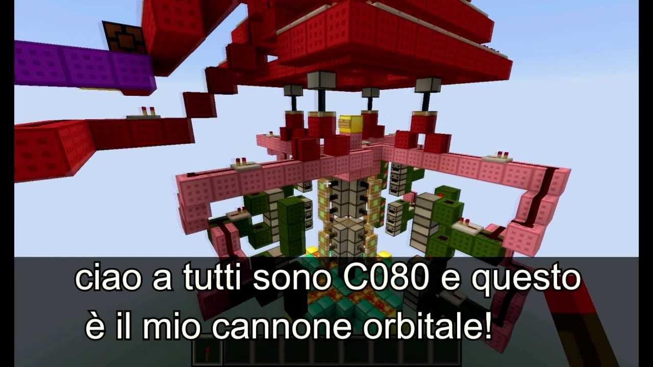 Minecraft Orbital Cannon by C080 - YouTube