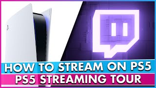How to Stream on PS5 and Streaming Tools Tour Resimi