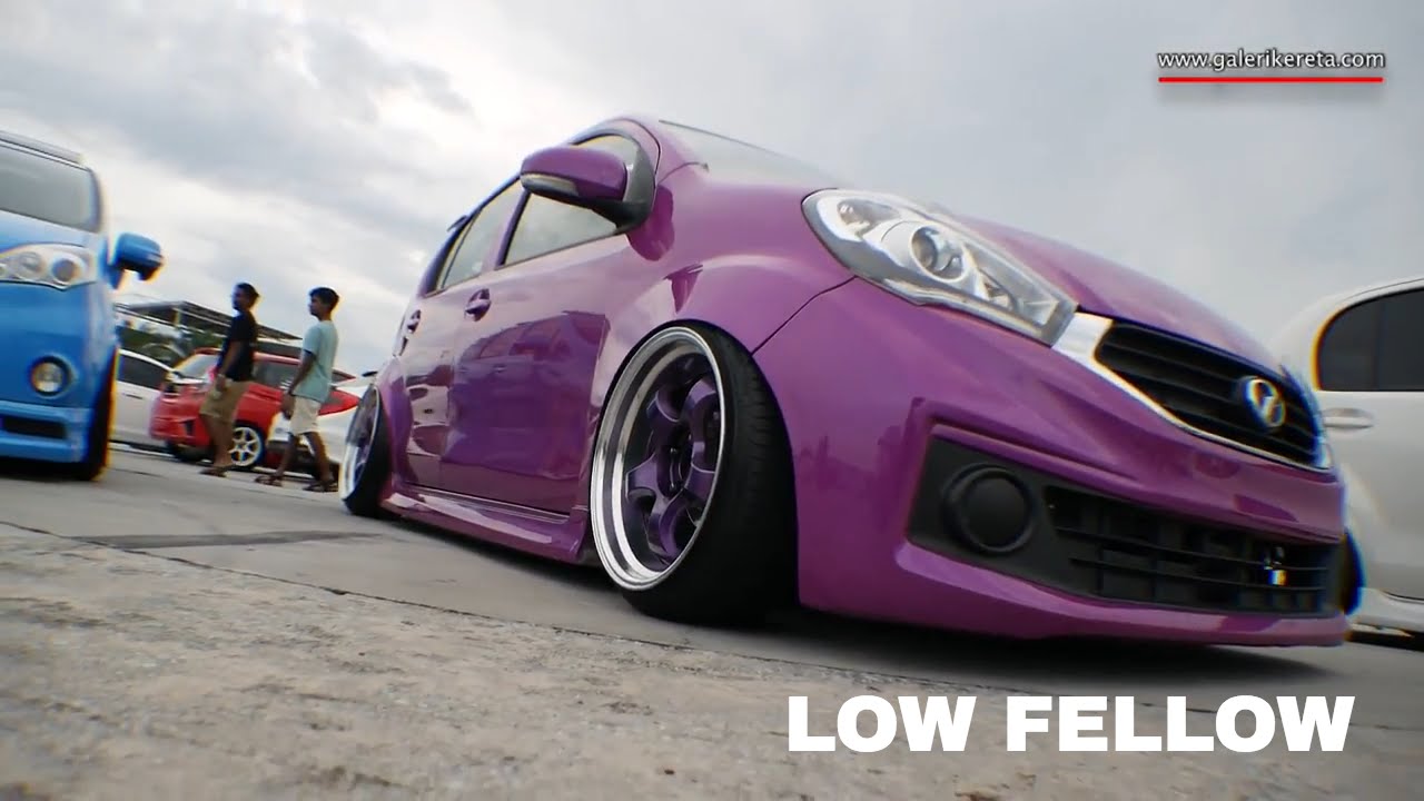 Perodua Myvi Low Fellow  Speed Junkies 2016 - YouTube