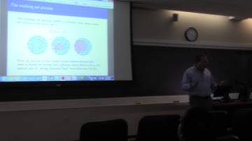 Hotelling Lecture by Yuval Peres at Dept of Statistics and Operations Research, UNC, part 1 of 4