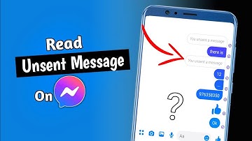 How To Read Unsent Messages On Messenger | Recover Deleted Messages On Messenger | In Mobile 2022🔥 |