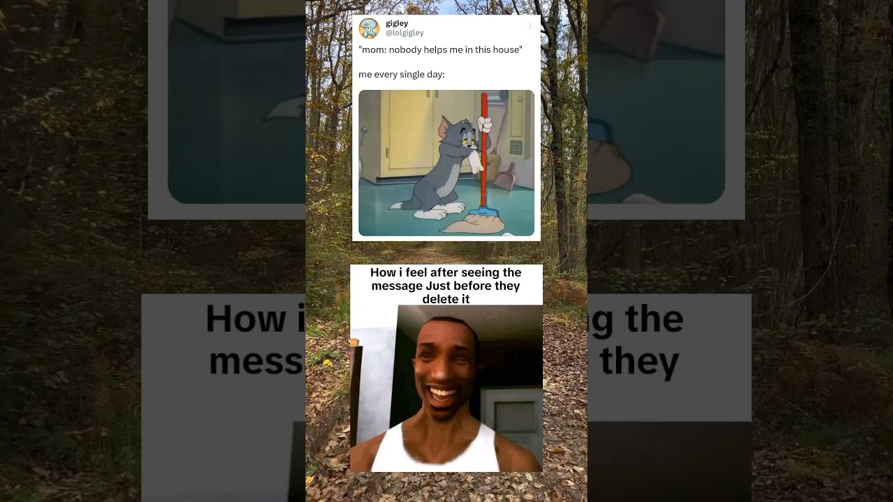 Mom's overacting 😂 