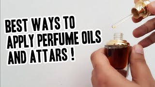 How to apply Attar & perfume oils ? Tips & Tricks screenshot 3