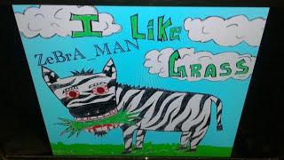 the result of a ZeBrA dab * Much LOVE 2 the FamBam
