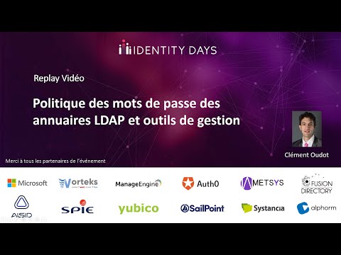 Politique des mots de passe des annuaires LDAP et outils de gestion