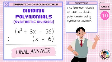 Dividing Polynomials Using Synthetic Division [Example 3]