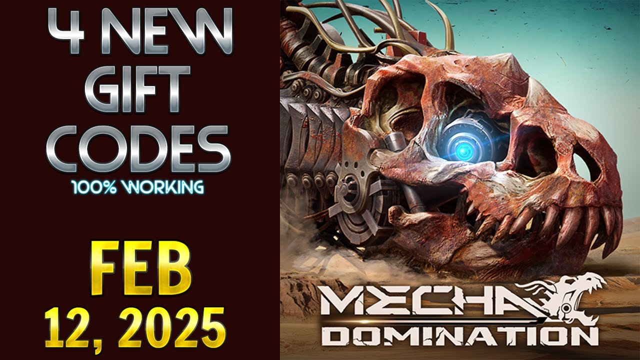 🔥 Mecha Domination Rampage Codes 2025 | Mecha Domination Gift Codes | Mecha Domination Redeem Codes