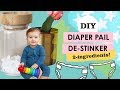 2-Ingredient Diaper Pail Hack (DIY De-Stinker!)