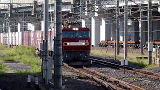 JR貨物　EH500-38貨物列車　金太郎　大宮駅