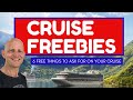 6 Things You Can Get Free On A Cruise - If You Ask ! - YouTube