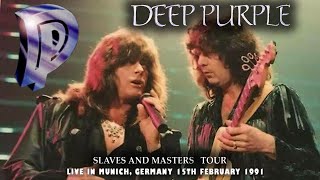 View Deep Purple Live Concert in Munich Germany Performing Slaves and Masters Tour