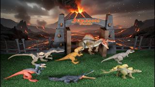 Huge Jurassic World Unboxed 2026 Dinosaur Toys Mattel Dino Toys Extreme Damage Roarin Allosaurus