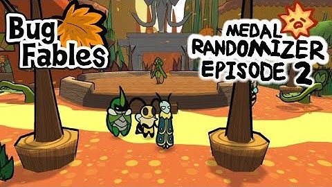"Chapter 2 and Side Quests" Bug Fables Medal Randomizer & Hard Mode Part 2 [VOD] [7/11/20]