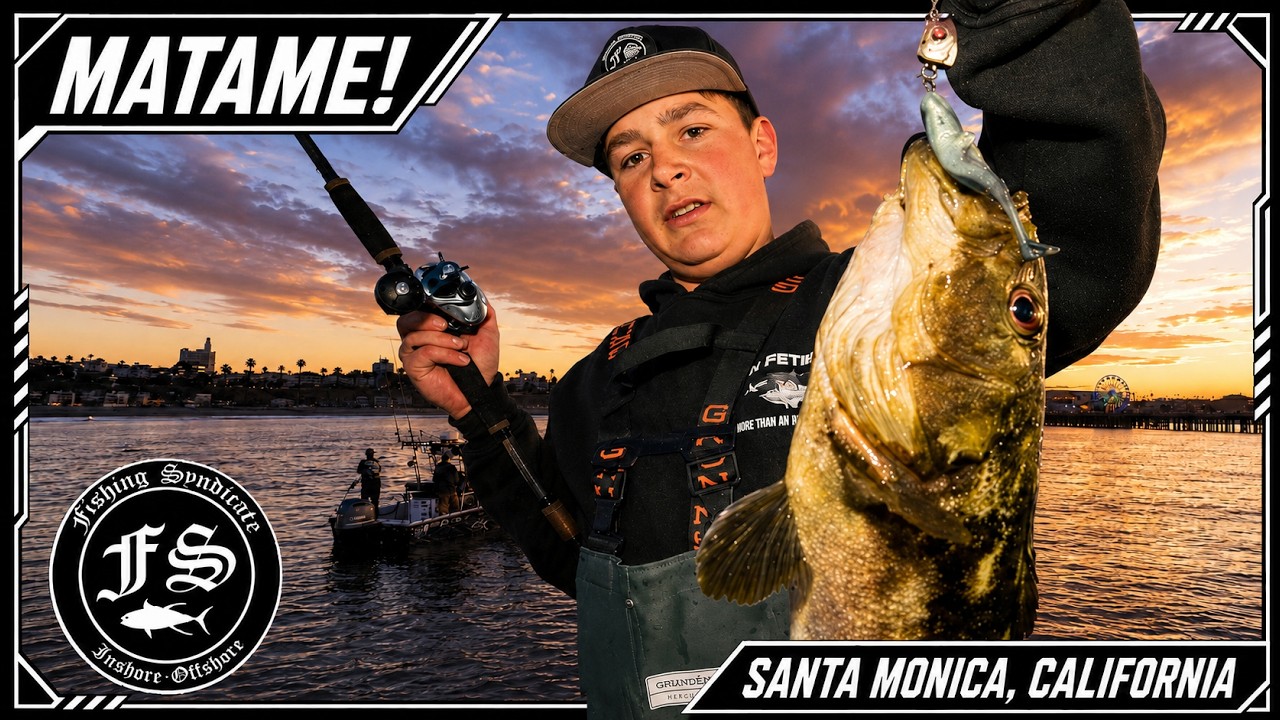 Monster Bass & Inshore Fishing in Santa Monica | Fishing Syndicate