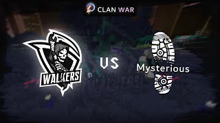 PGxPO ClanWar | Walkers vs. MySTeRious