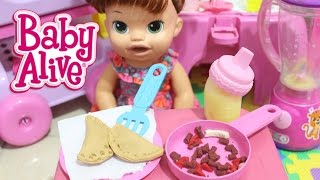 BABY ALIVE SARAH AFTERNOON SNACK MANGO JUICE ROUTINE screenshot 3