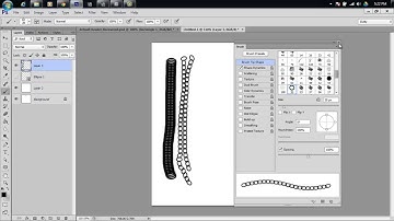 Tutorial IMVU - Photoshop Chain Brushes Tutorial