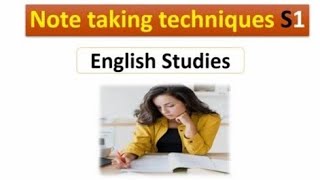 Note-taking strategies S1 | The Most Effective Ways to Take Notes | Study Skills screenshot 3