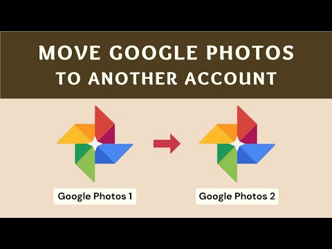 Move/Transfer Google Photos from One Account to Another 