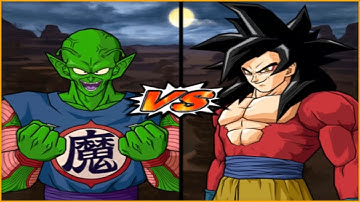 Dragon Ball Z Budokai Tenkaichi 3 - King Piccolo (Red Potara) VS SSJ4 Goku [Request Match]