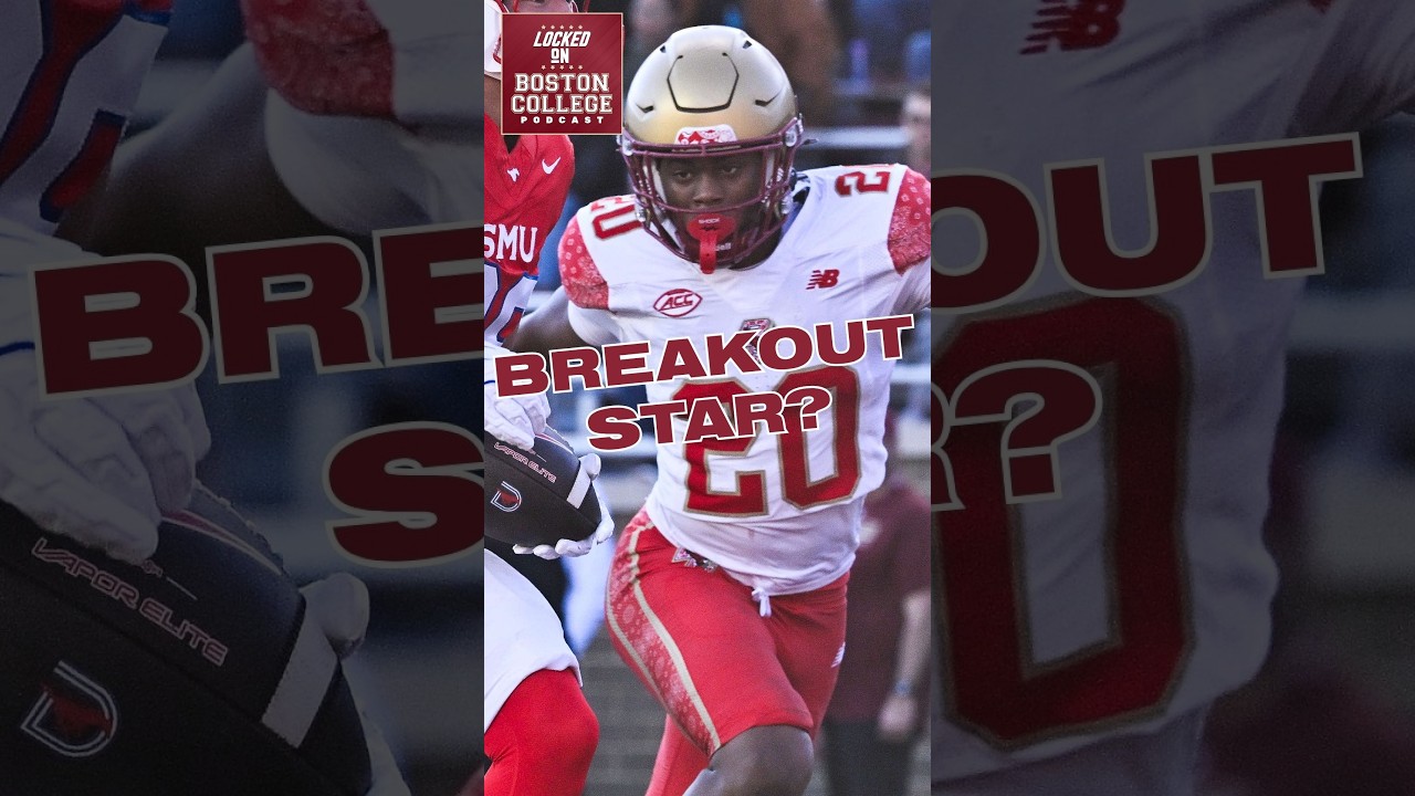 EXCITING: Marcus Upton could be a BREAKOUT STAR for Boston College #bcfootball #marcusupton