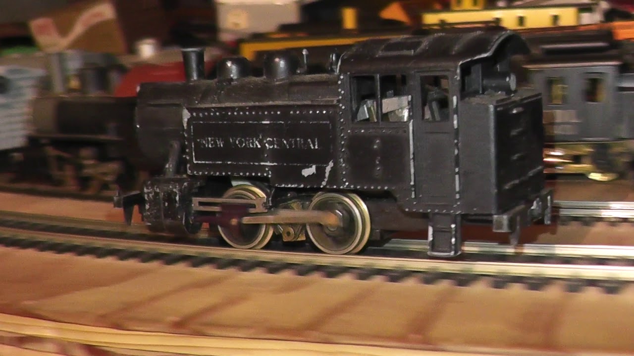 ho nyc 0-4-0t runs on track new york central switcher mantua metal diecast old
