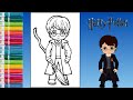 Coloring Pages of Young Harry Potter! Coloring Tips and Tricks