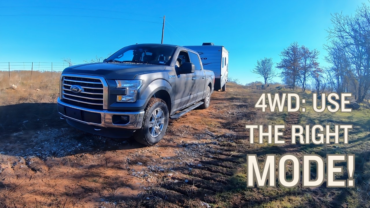 Когда использовать режимы 2H, 4H, 4L и AUTO (примеры из реальной жизни для полноприводных автомоб...