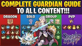 Sword x Staff - THE COMPLETE GUARDIAN GUIDE TO ALL CONTENT