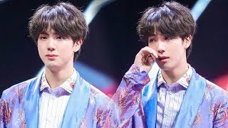 JIN Went Viral in China for His Visual While Crying at '2018 MAMA' in Hong Kong