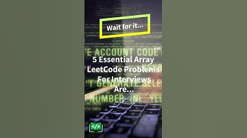 🚀 Top 5 LeetCode ARRAY Questions DECODED! #CodingInterview #LeetCode