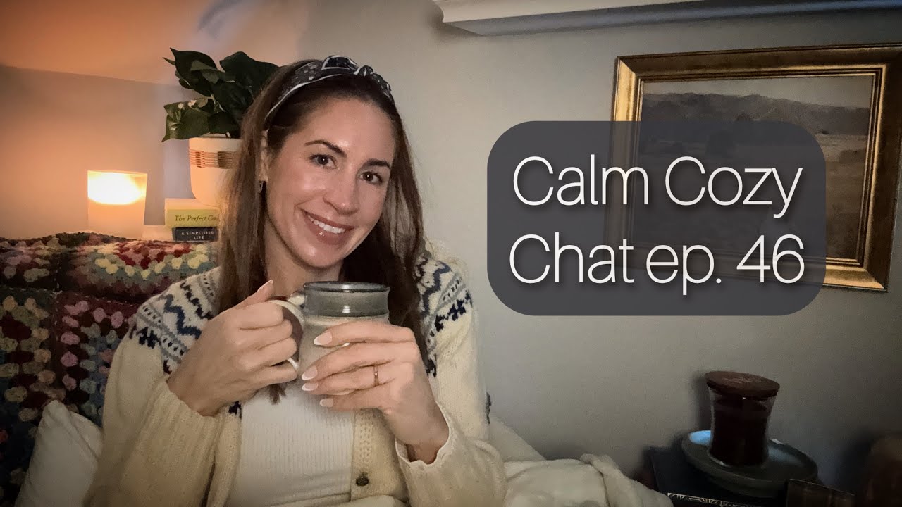 ASMR | Calm, Cozy Chat ep. 46 |  🌙 A Hard Week, Little Wins & Sewing Projects 🧵