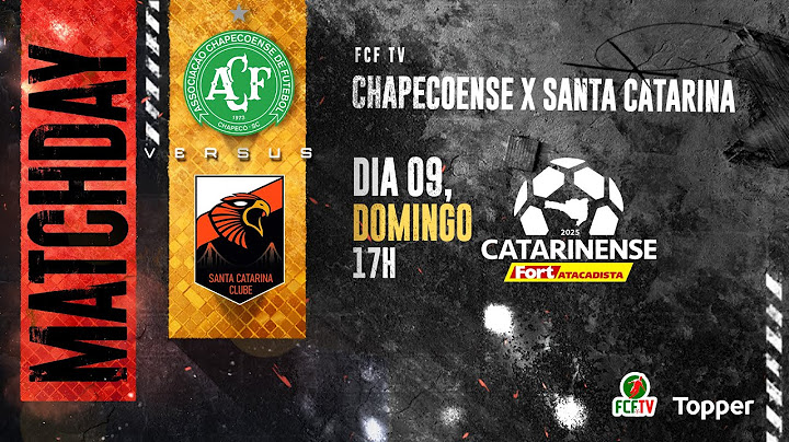 AO VIVO | CHAPECOENSE X SANTA CATARINA | CATARINENSE FORT ATACADISTA 2025