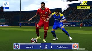 AREMA FC vs PERSIJA JAKARTA BRI SUPER LEAGUE || PK21 PATCH SEASON 2026 #pk21patch
