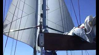 Twizzle Rig 4 downwind Trades sailing - 1