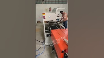Auto L sealer With Shrink Tunnel For Perfume✅️ #shrinkwrapping #shrinkwrapped #shrinkwrapper #shrink