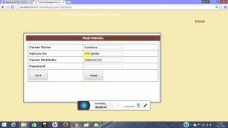 Reservation Based Automated  Car Parking System screenshot 4