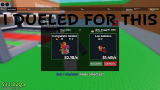 I DUELED FOR A