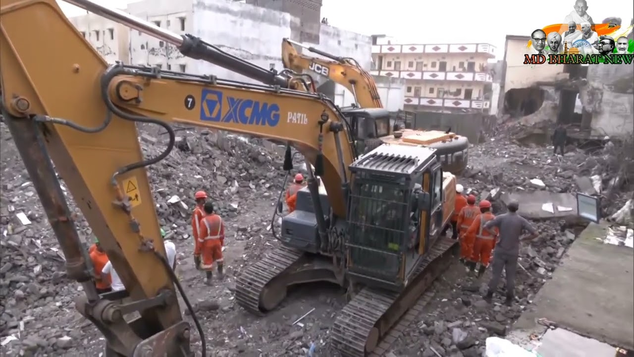 Gujarat: Five-floor building collapses in Surat; several feared trapped