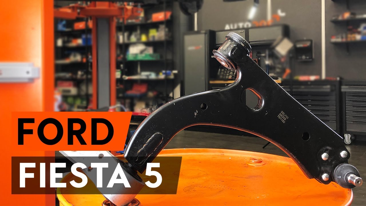 Cómo cambiar los brazo de suspensión delantera en FORD FIESTA V JH, JD