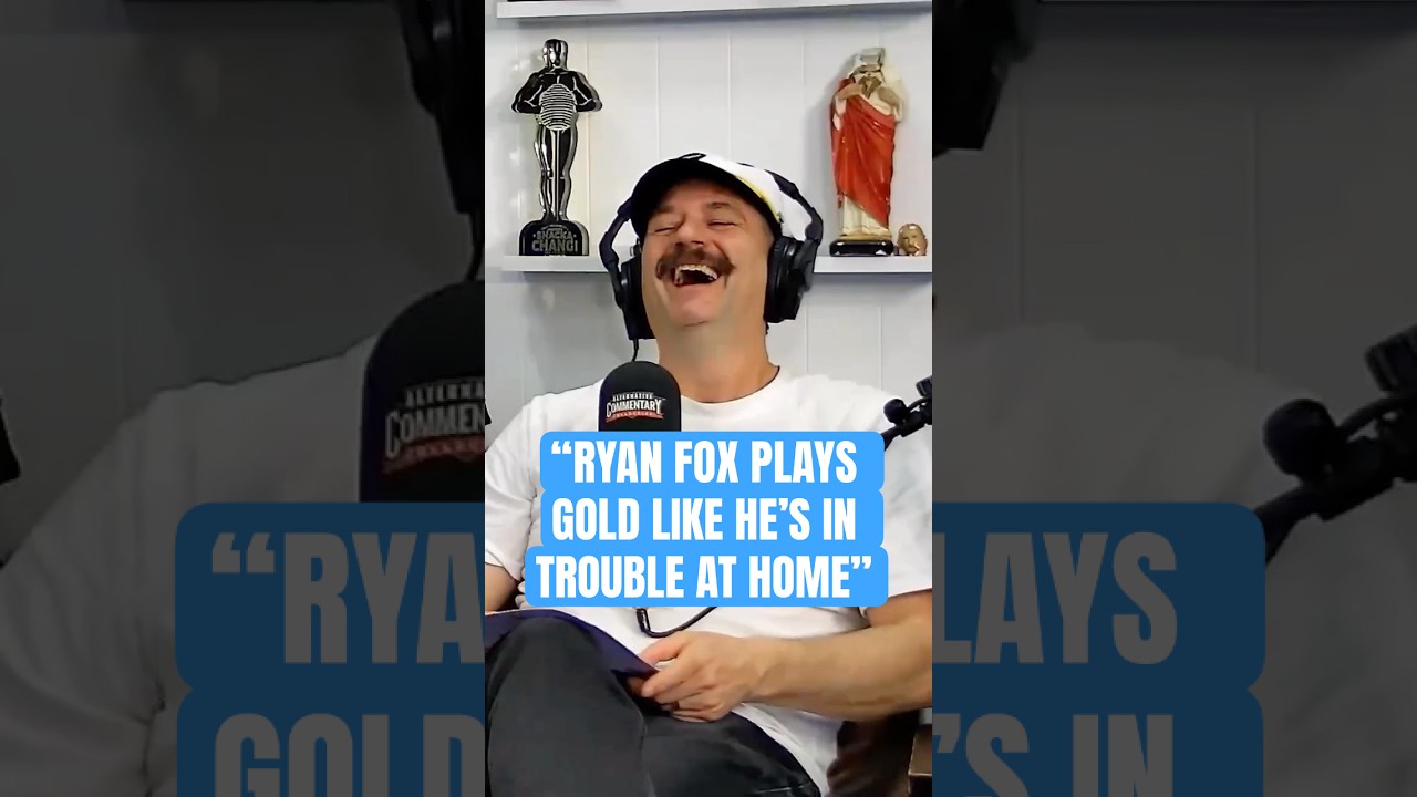 Ryan Fox plays like he's late home for dinner