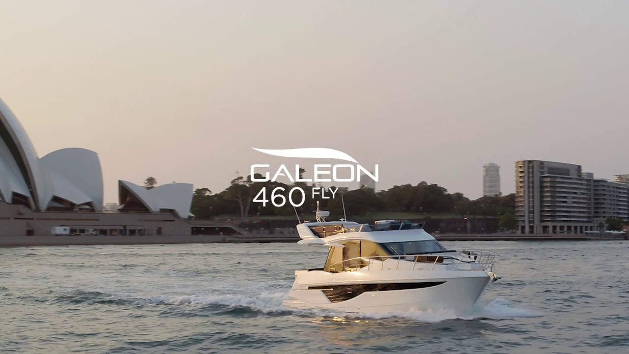 Galeon 460 FLY - Sydney Harbour, Australia 2019 | Alexander Marine