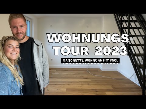 LEERE WOHNUNGSTOUR mit POOL: Unsere neue gemeinsame Wohnung | Kleinstadtcoco