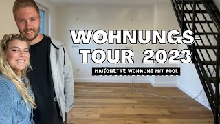 LEERE WOHNUNGSTOUR mit POOL: Unsere neue gemeinsame Wohnung | Kleinstadtcoco