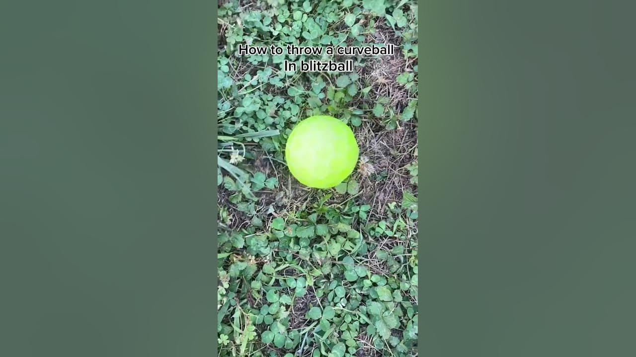 How To Throw A Curveball With A Blitzball How to throw a curveball in blitzball(: - YouTube