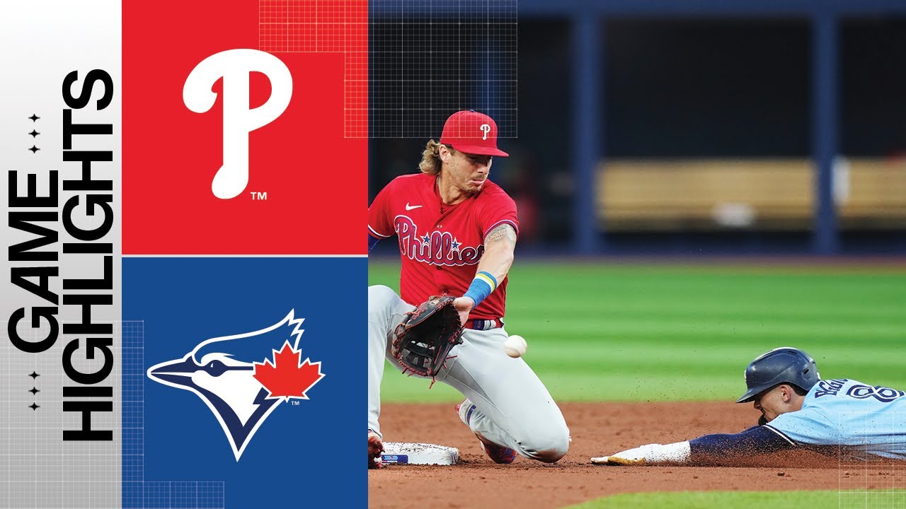 Phillies vs. Blue Jays Game Highlights (8/16/23)