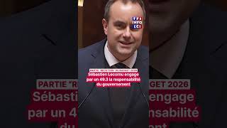 Budget 2026 Sebastien Lecornu engage par un 49 3 la responsabilite du gouvernement LCI