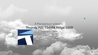 Thranda PZL-104MA Wilga 2000 - Pop-up menu Panel tab